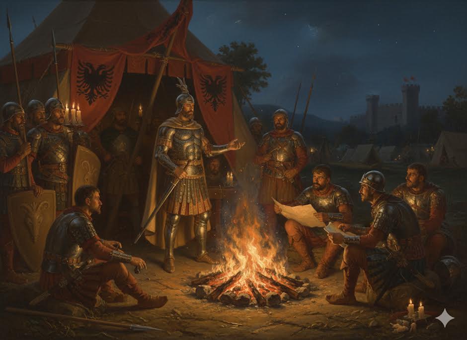 The Triumph at Albulena (1457)